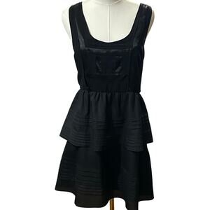 Interlud black sleeveless dress fairy grunge dance party Y2K Medium costume